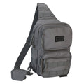 Evolution Outdoor EVODS Shoulder Sling Pack – Gray Polyester Tactical Shoulder Bag with Multiple Compartments