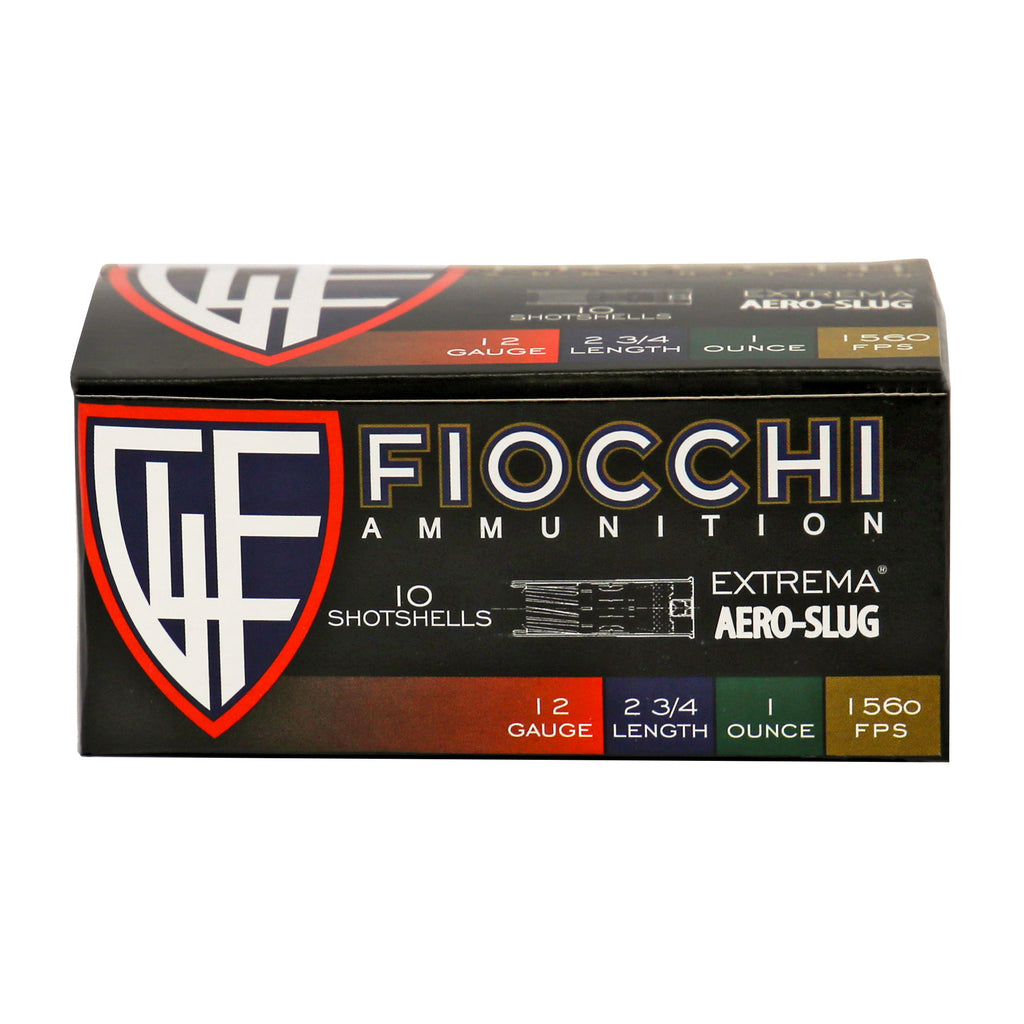 Fiocchi Ammunition 12 Gauge Aero Slug – Reliable Defensive Slugs for Personal Security