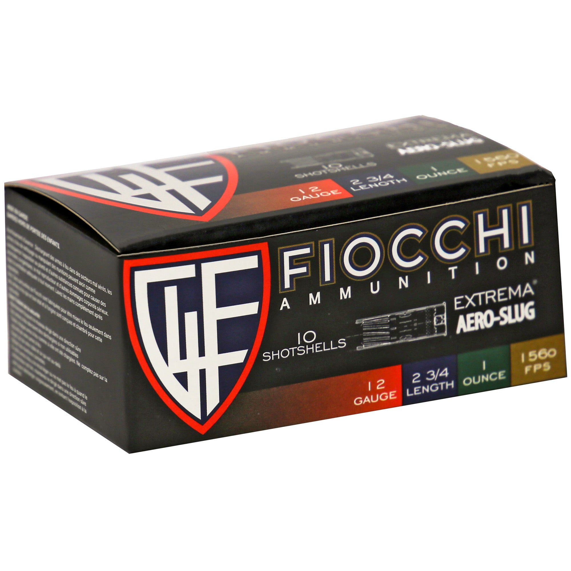 Fiocchi Ammunition 12 Gauge Aero Slug – Reliable Defensive Slugs for Personal Security
