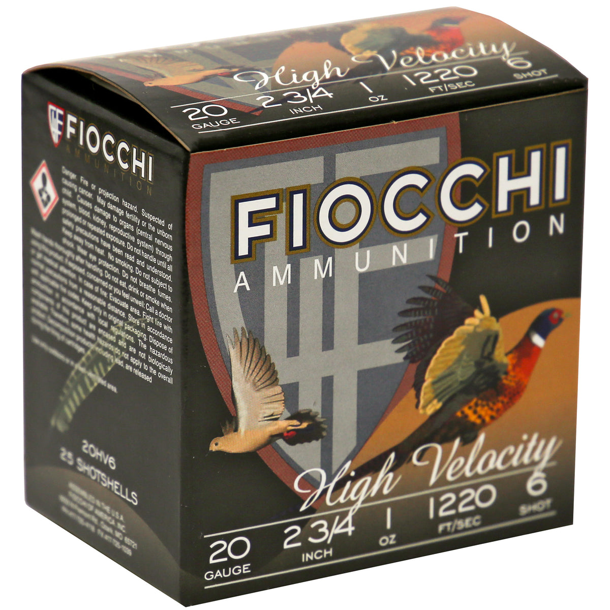 FIOCCHI HV LD 20GA 2.75 #6 25/250