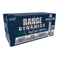 Fiocchi Ammunition 223 Remington Frangible Rifle Rounds - 45 Grain, Box of 50