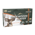 Fiocchi Ammunition Backwoods Hunter 243 Winchester 80 Grain Copper Bullets - 20 Rounds per Box