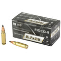 Fiocchi Ammunition Hyperformance 5.7x28mm 40-Grain Hollow Point - 50 Rounds