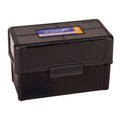 Frankford Arsenal Hinge-Top Ammo Box for 50 Rounds - Durable Plastic Storage Solution