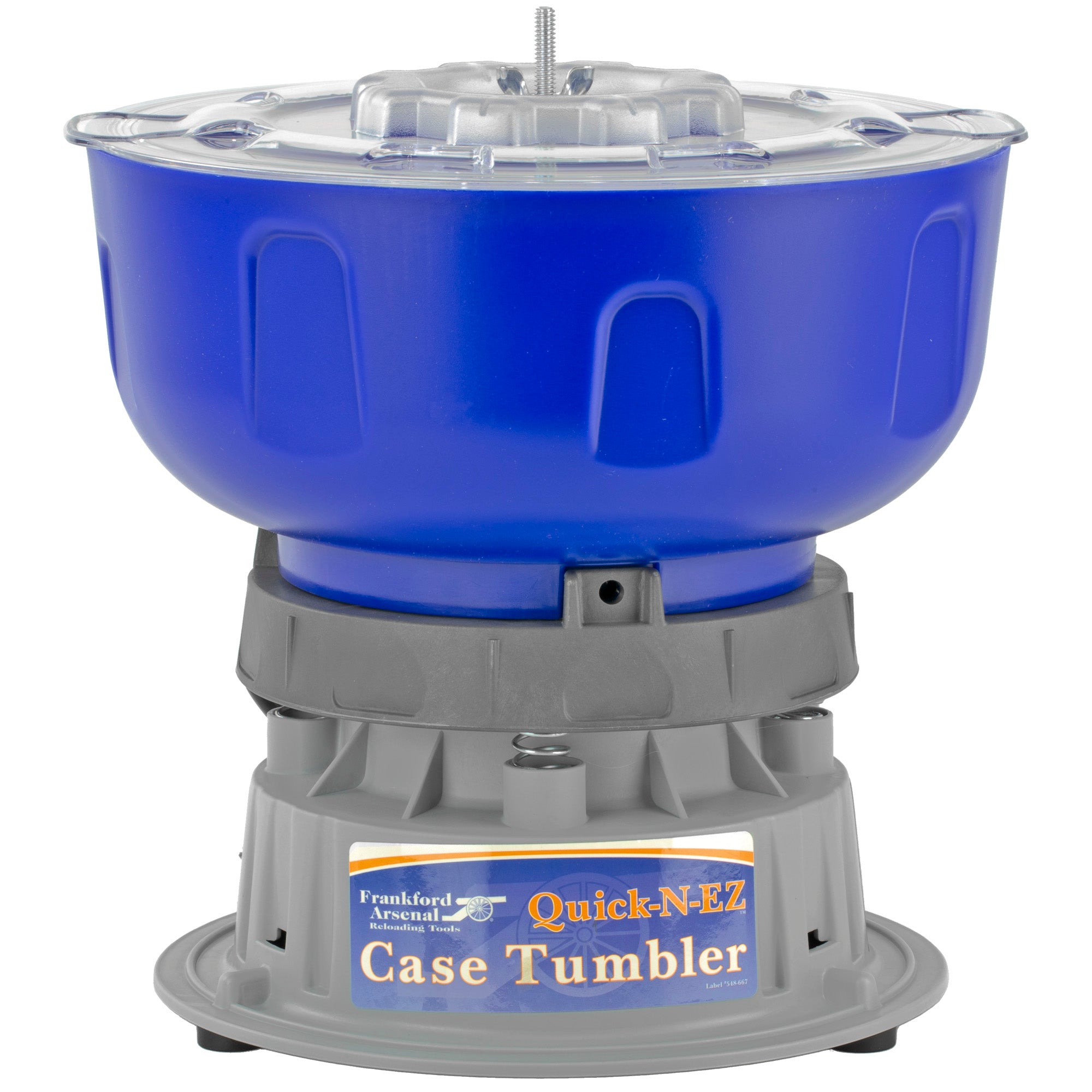 Frankford Arsenal Quick-n-EZ Case Tumbler 110V for Brass Cleaning and Polishing