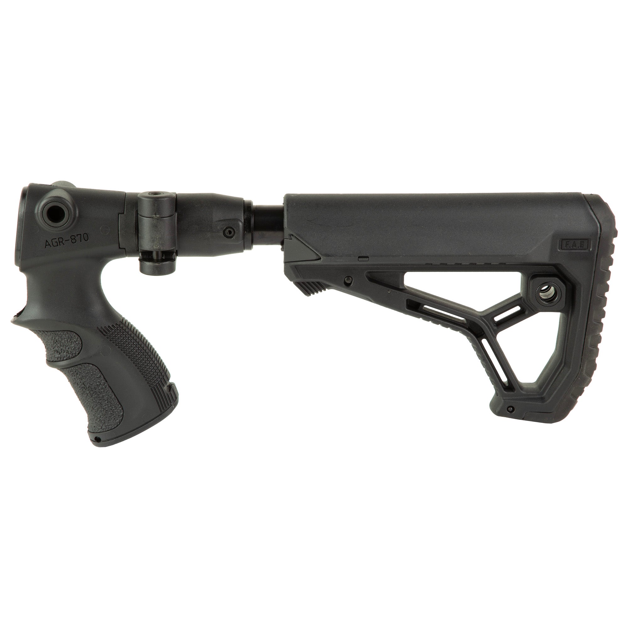 F.A.B. Defense AGRF870FKSB Folding Collapsible Stock for Remington 870, Black