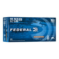 Federal PowerShok 22-250 Remington 55 Grain Solid Base Hunting Bullets - 20 Rounds per Box