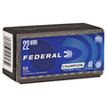 Federal Champion .22 WMR 40-Grain Full Metal Jacket Ammunition - 50 Rounds per Box