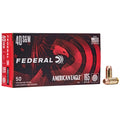 Federal American Eagle 40 S&W 165-Grain FMJ Ammo - Box of 50, Case of 1000