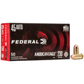 Federal American Eagle .45 ACP 230-Grain FMJ Ammunition - 50 Rounds Per Box