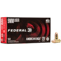 Federal American Eagle 9mm 124 Grain FMJ Subsonic Ammunition - 50 Rounds