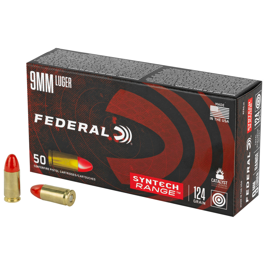 Federal Subsonic 9mm 124-Grain Total Synthetic Jacket Ammunition (50 Rounds per Box)