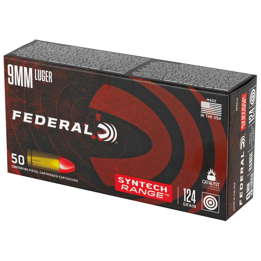 Federal Subsonic 9mm 124-Grain Total Synthetic Jacket Ammunition (50 Rounds per Box)