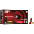 Federal Syntech Action Pistol 9mm 150 Grain Total Synthetic Jacket (TSJ), 50 Rounds per Box