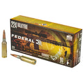 Federal Fusion 224 Valkyrie 90-Grain Boat Tail Rifle Ammunition - 20 Rounds Per Box