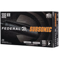 Federal Fusion Tipped 308 Winchester 190 Grain Suppressor-Optimized Ammunition - 20 Rounds