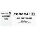 Federal American Eagle .223 Remington 55-Grain FMJ Ammunition – 500 Rounds