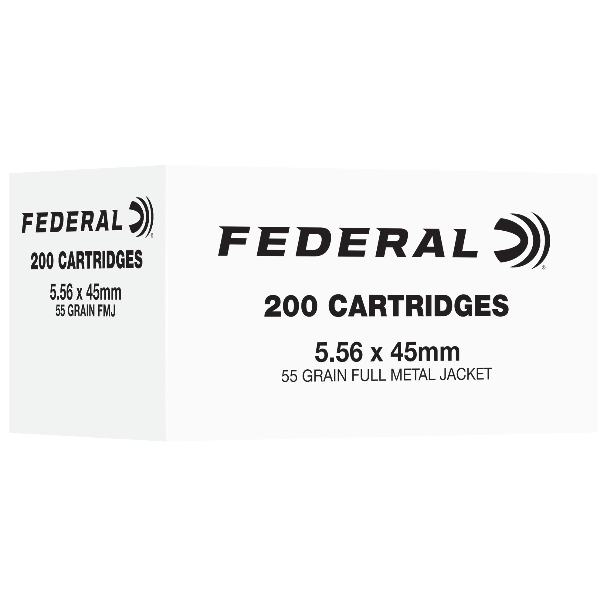 Federal Federal Subsonic 5.56 NATO 55 Grain Full Metal Jacket Ammunition - 200 Rounds per Box