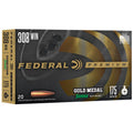 Federal Gold Medal .308 Winchester 175 Grain Boat Tail Hollow Point Rifle Ammunition (20 Rounds per Box)