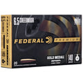 Federal Gold Medal 6.5 Creedmoor 140 Grain Hybrid Target Rifle Ammunition (20 Rds / Box, 200 Rds / Case)