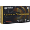 Federal Gold Medal 6mm Creedmoor Long Range Hybrid Target Ammunition - 109 Grain, 20 Rounds per Box