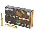 Federal Premium 6mm Creedmoor Gold Medal Match 107 Grain Sierra MatchKing Hollow Point Ammunition - 20 Rounds per Box