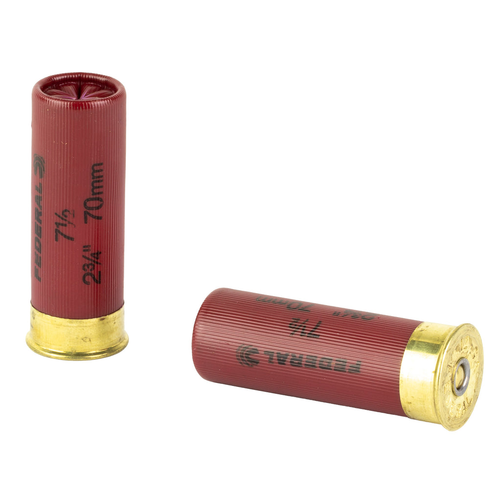 Federal Game Load 12 Gauge 2.75 Inch 1.125 oz #7.5 Shot – Reliable Upland Game Hunting Ammunition