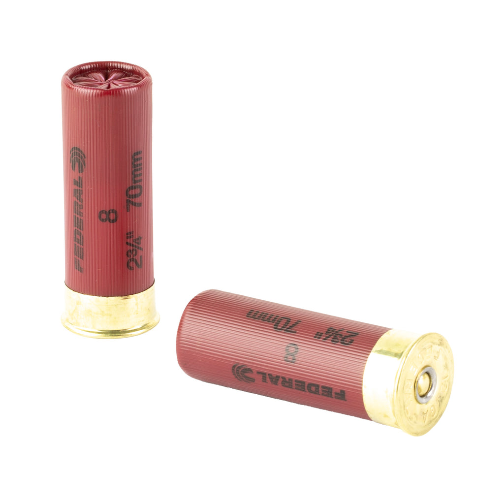 Federal Game Load 12 Gauge 2.75-inch, 1 1/8 oz #8 Shot – Reliable Upland Game Hunting Ammo