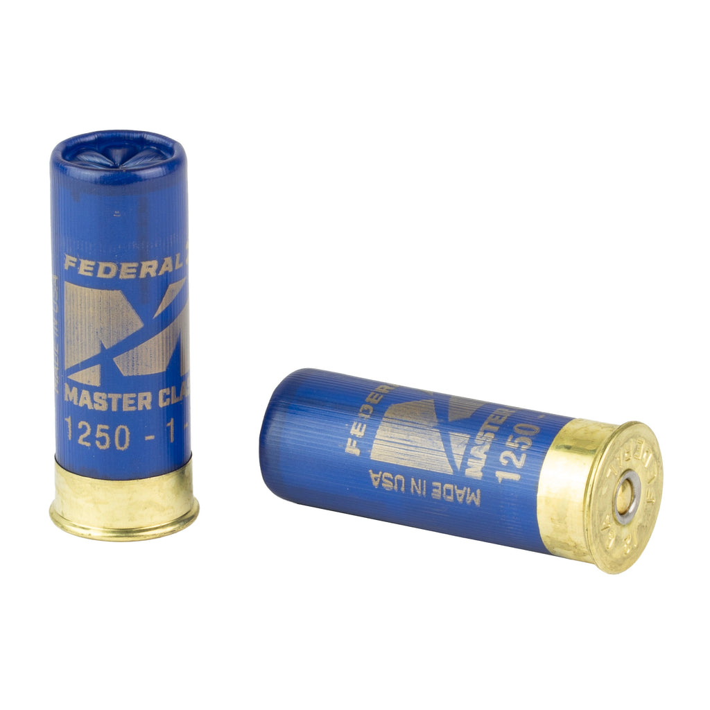 Federal Master Class 12 Gauge 2.75-Inch Shotshells – 1 oz #8, Competition-Grade Sporting Clays Ammo