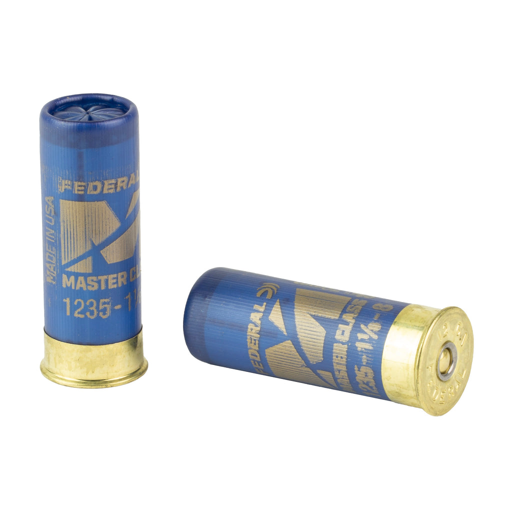 Federal Master Class 12 Gauge 2.75-Inch Shotshells with #8 Shot, 1-1/8 Ounce - Pack of 25