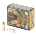 Federal Personal Defense Hydra-Shok 32 Auto Hollow Point Ammo - 68 Grain, 20 Rounds