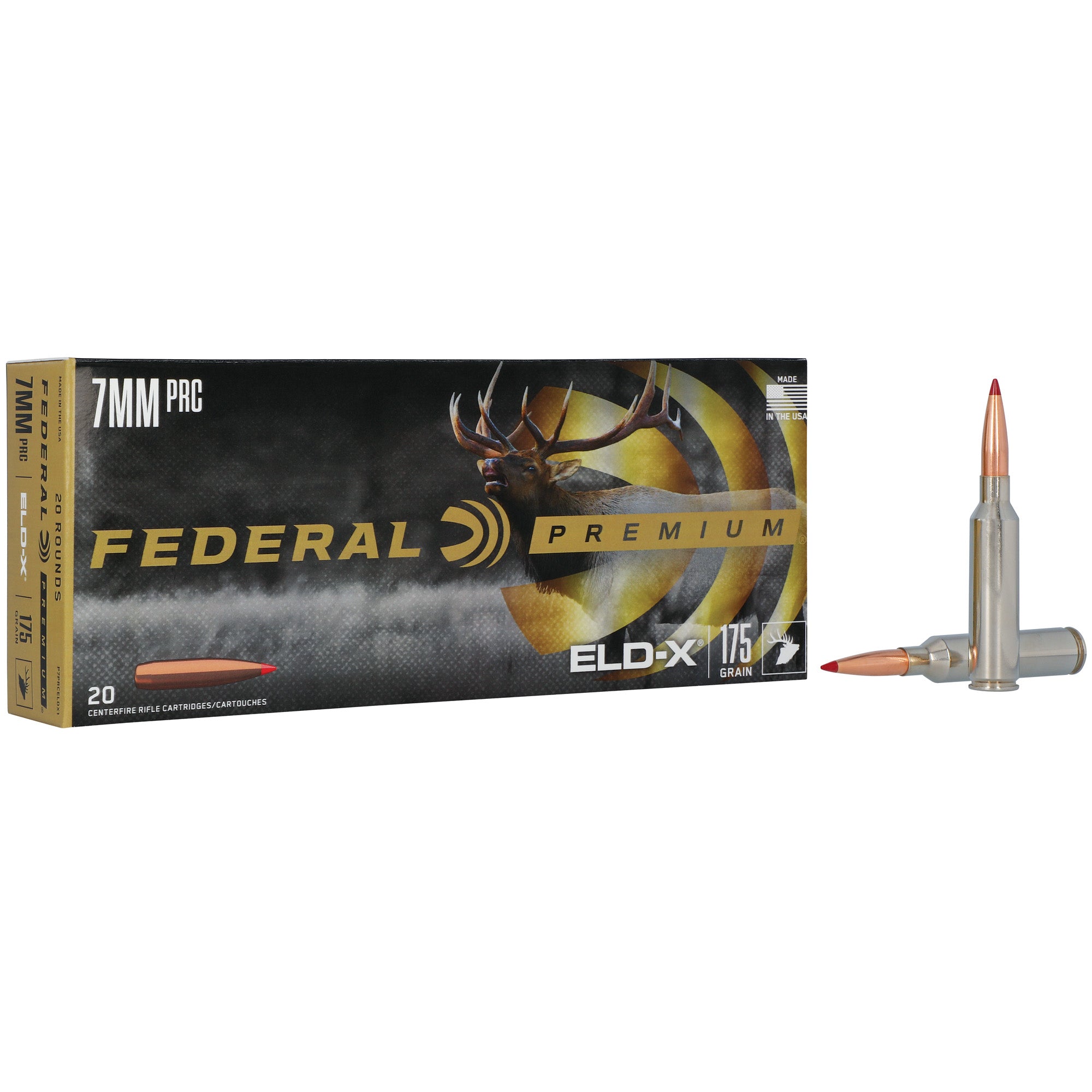 Federal Premium Classic 7mm PRC 175 Grain Polymer Tip Hunting Bullets