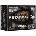 Federal Premium Punch 9mm 124 Grain Hollow Point Ammo - Reliable Personal Defense