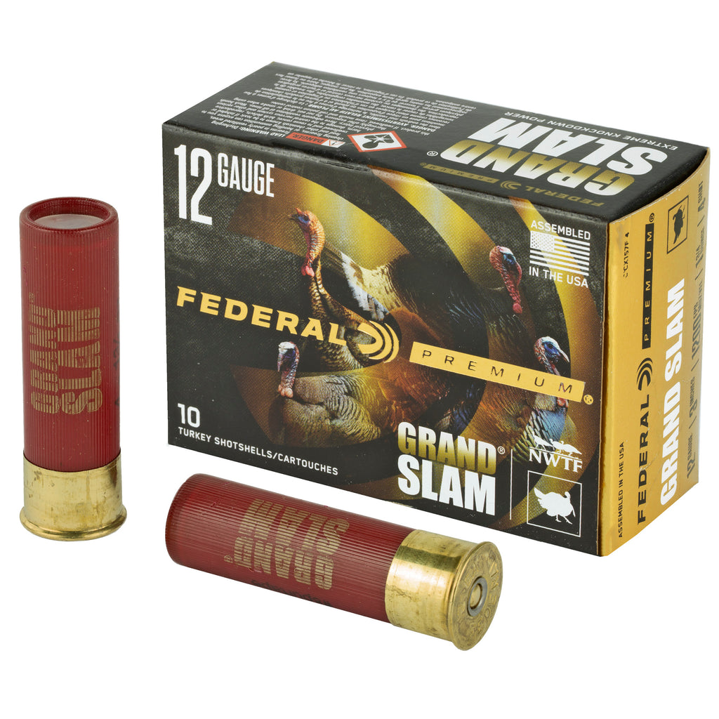 Federal Premium Grand Slam 12 Gauge 3-inch #4 Shot, 1.75 oz, 10 Rounds