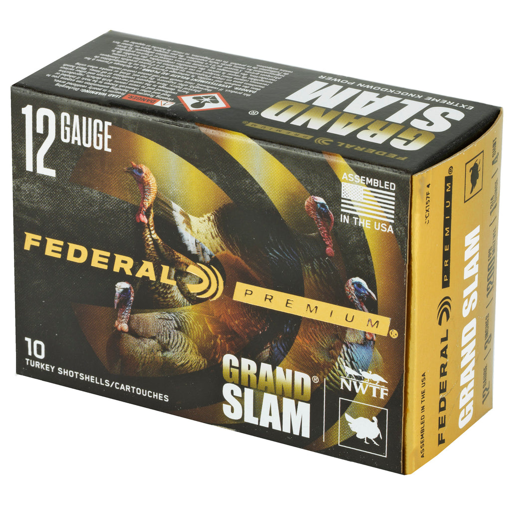 Federal Premium Grand Slam 12 Gauge 3-inch #4 Shot, 1.75 oz, 10 Rounds