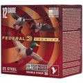 Federal Premium Ultra Steel 12 Gauge Shotgun Shells – 1 1/4 oz Steel Shot, #3 & #5, 25 rounds per box