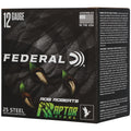 Federal Raptor Steel 12 Gauge 3 - 1 3/8 oz #3 Steel Shot Ammunition