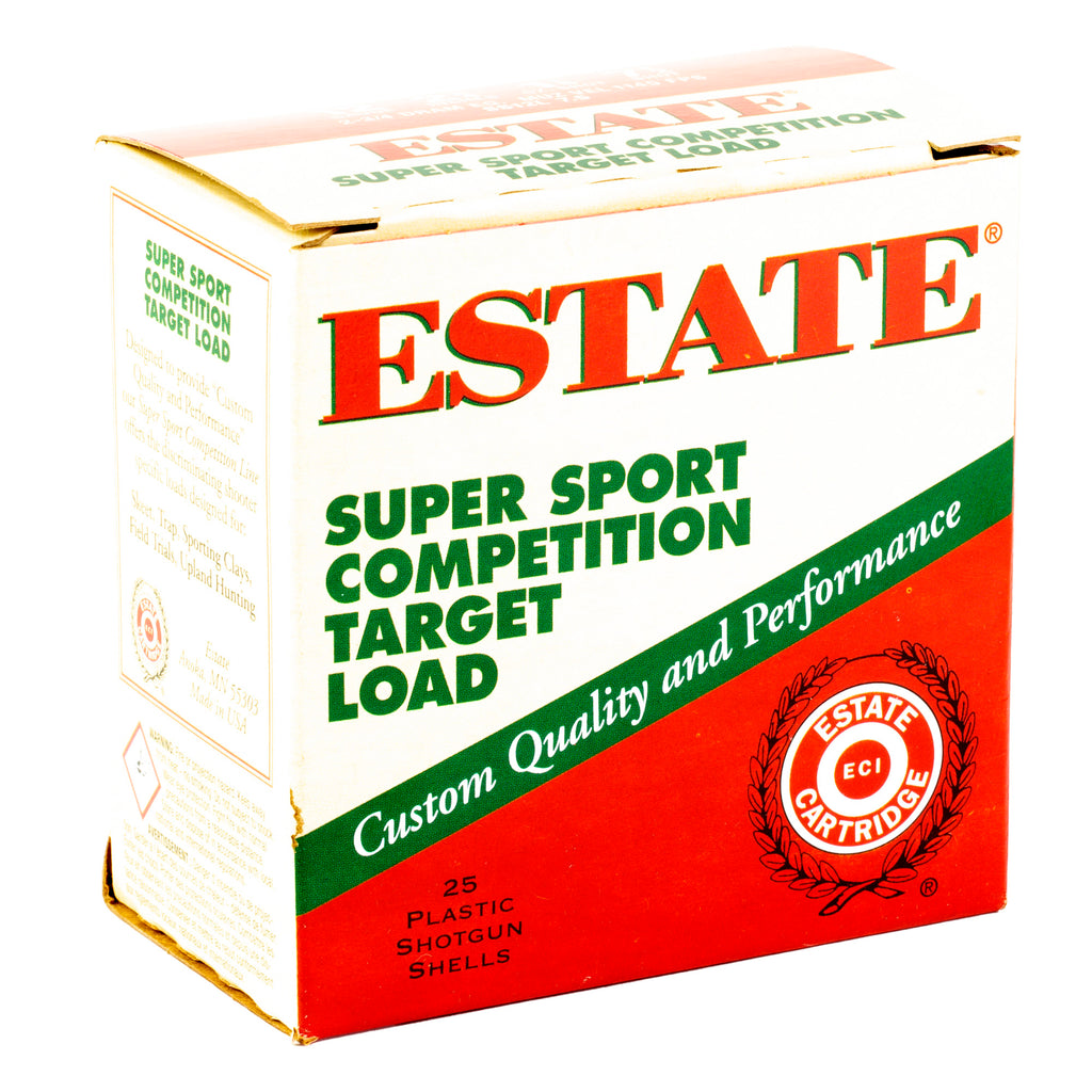 Federal Estate 12 Gauge Shotgun Shells - 2 3/4 Dram, 1 1/8 oz, #7.5 Shot, 25/Case