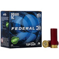 Federal Top Gun 12 Gauge 2.75-inch #8 Shot – 1 1/8 oz, Partition Load for Hunting and Clay Shooting