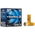 Federal Top Gun 20 Gauge 2-3/4 inch #8 7/8 oz Partition Shotgun Shells (25/Box, 250/Case)