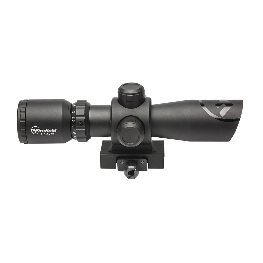 Firefield Barrage 1.5-5x32 Riflescope with Mil-Dot Reticle