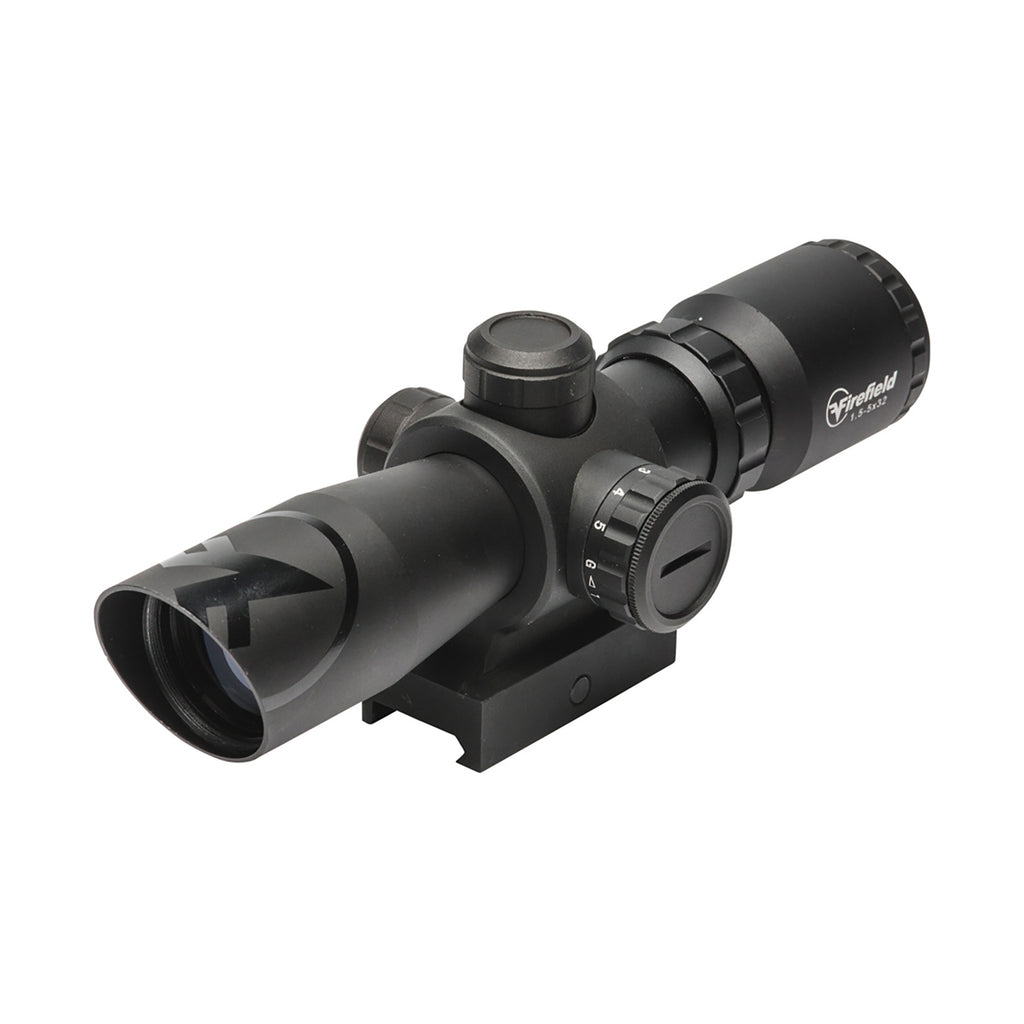 Firefield Barrage 1.5-5x32 Riflescope with Mil-Dot Reticle