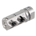 Fortis Manufacturing Inc. FORTIS Muzzle Brake 556 NATO Silver - Part #556-MB-SS