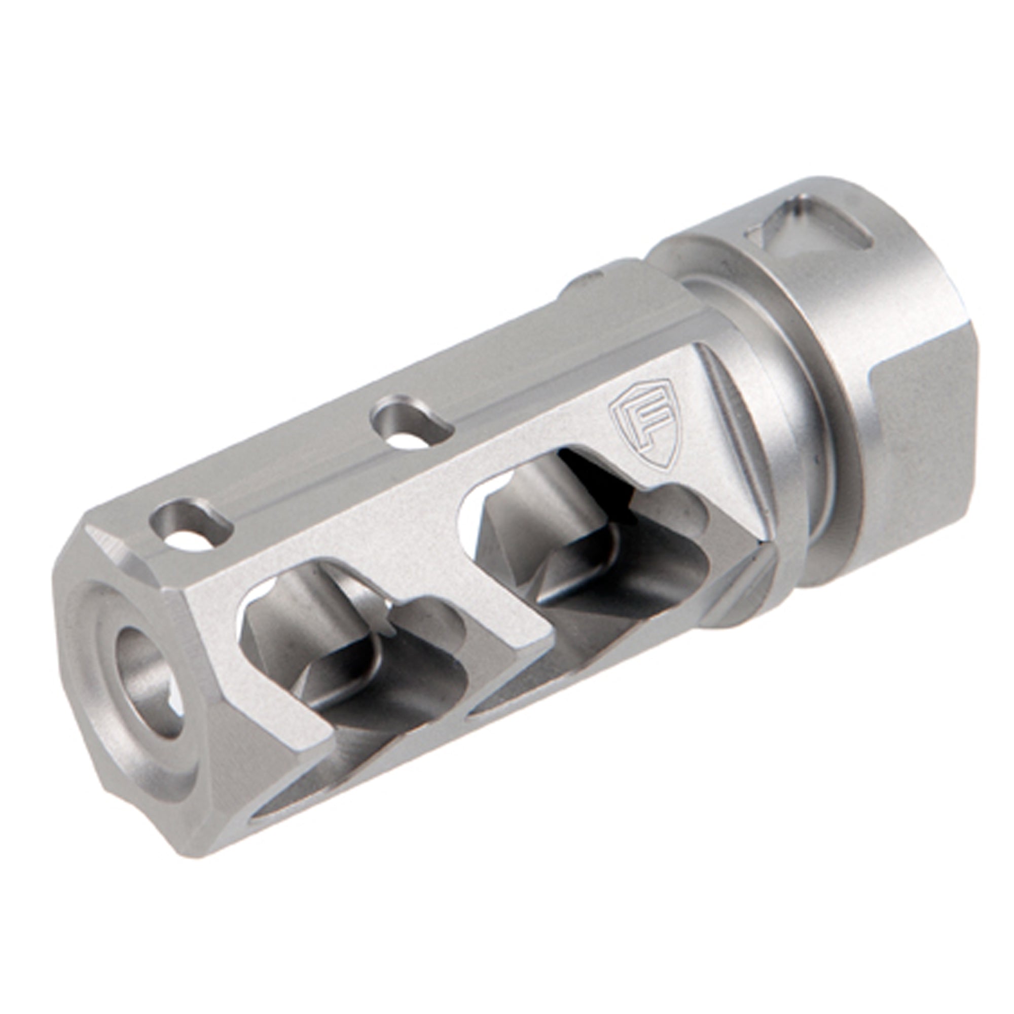 Fortis Manufacturing Inc. FORTIS Muzzle Brake 556 NATO Silver - Part #556-MB-SS