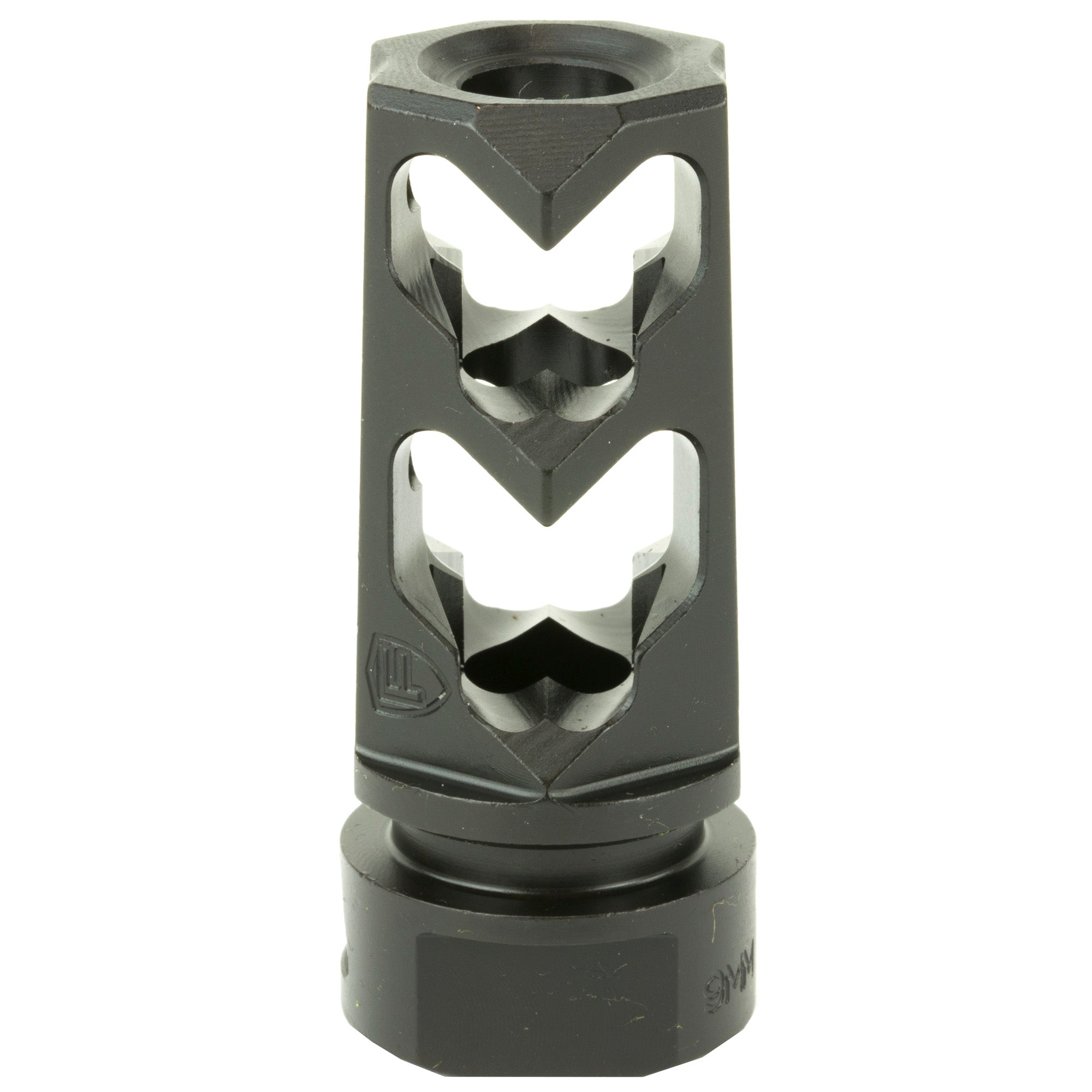 Fortis Manufacturing Inc. 9mm Muzzle Brake with 1/2x28 Thread, Black
