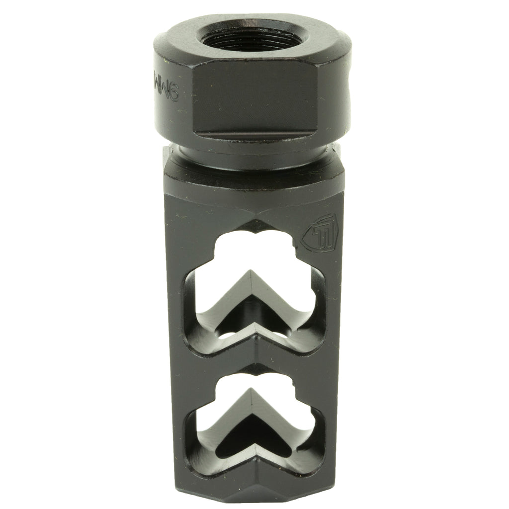 Fortis Manufacturing Inc. 9MM Muzzle Brake 1/2x36 Black