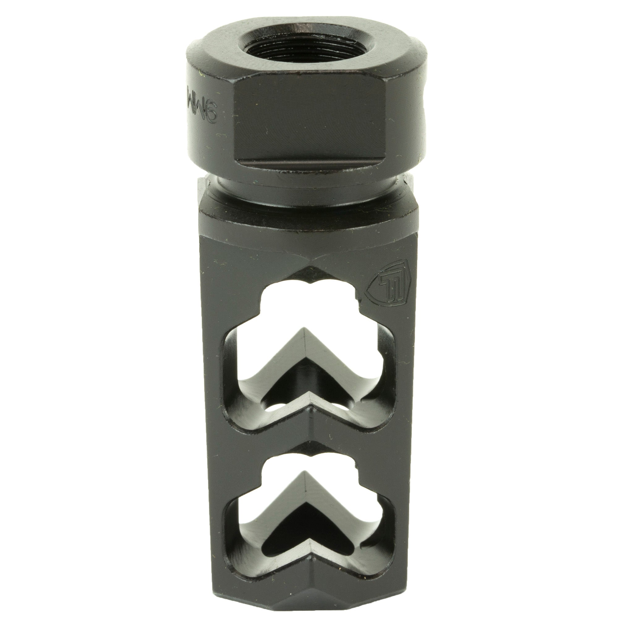 Fortis Manufacturing Inc. 9MM Muzzle Brake 1/2x36 Black