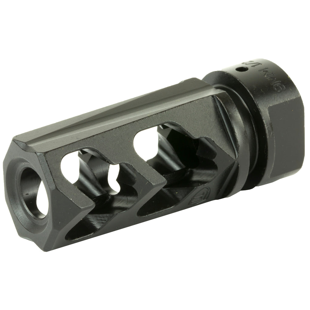 Fortis Manufacturing Inc. 9MM Muzzle Brake 1/2x36 Black