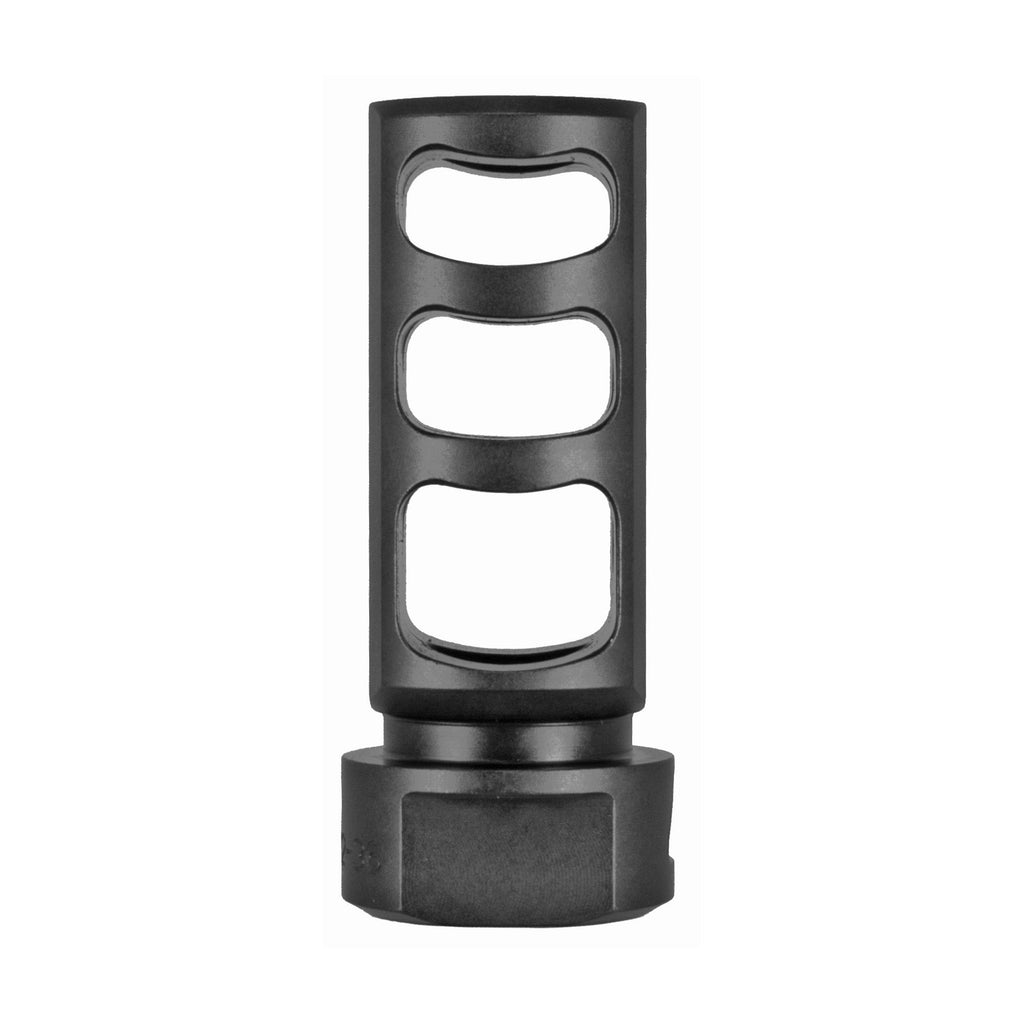 Fortis Manufacturing Inc. 9MM RED Muzzle Brake for 350 Legend, 1/2x28 Thread, Black