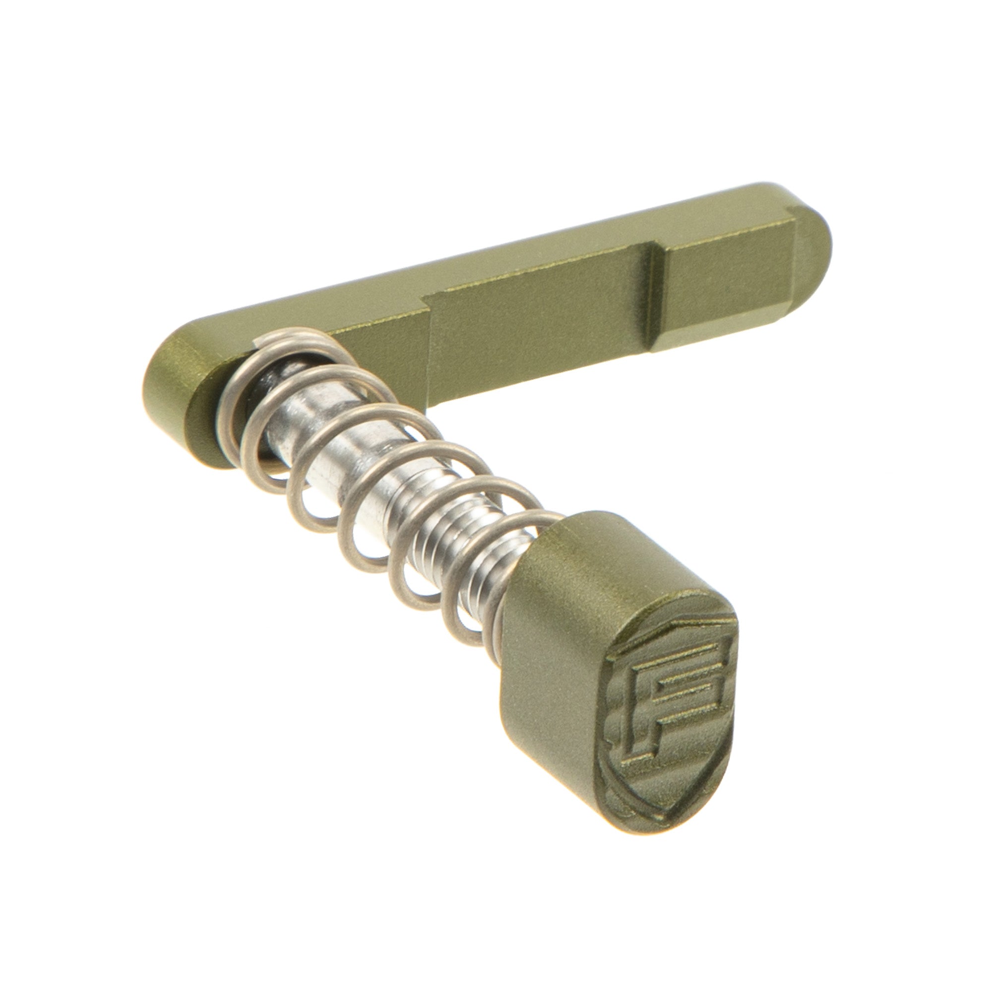 Fortis Manufacturing Inc. AR15-BMCR-ODG Billet Mag Catch & Button in Olive Drab Green